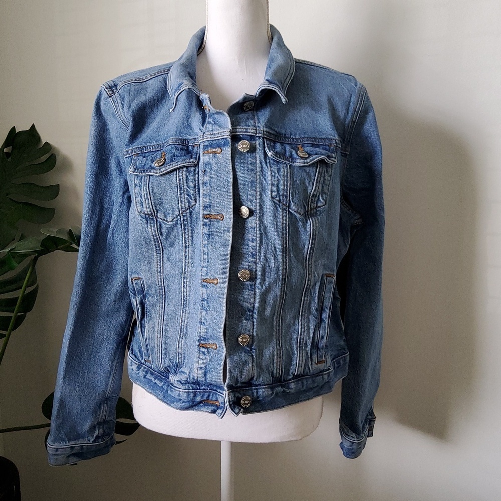 LOFT Classic Denim Jacket